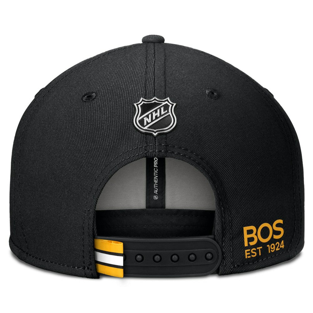 Boston Bruins Fanatics Authentic Pro Prime Snapback Hat - Black | Fanatics discount