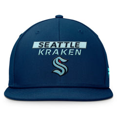 Seattle Kraken Fanatics Authentic Pro Prime Snapback Hat - Deep Sea Blue | Fanatics online