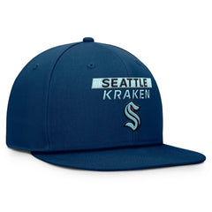 Seattle Kraken Fanatics Authentic Pro Prime Snapback Hat - Deep Sea Blue | Fanatics online