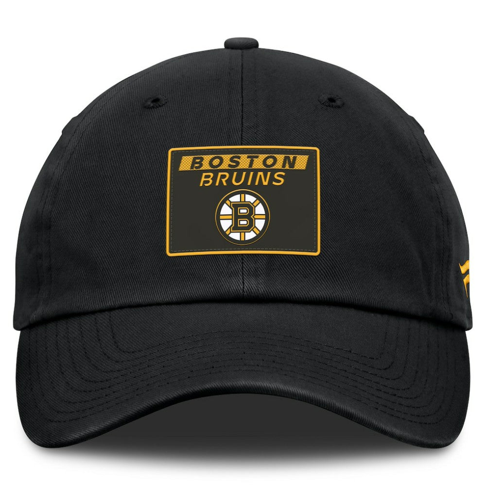 Boston Bruins Fanatics Authentic Pro Prime Adjustable Hat - Black | Fanatics Clearance