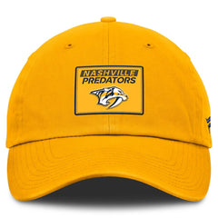 Nashville Predators Fanatics Authentic Pro Prime Adjustable Hat - Gold | Fanatics Clearance