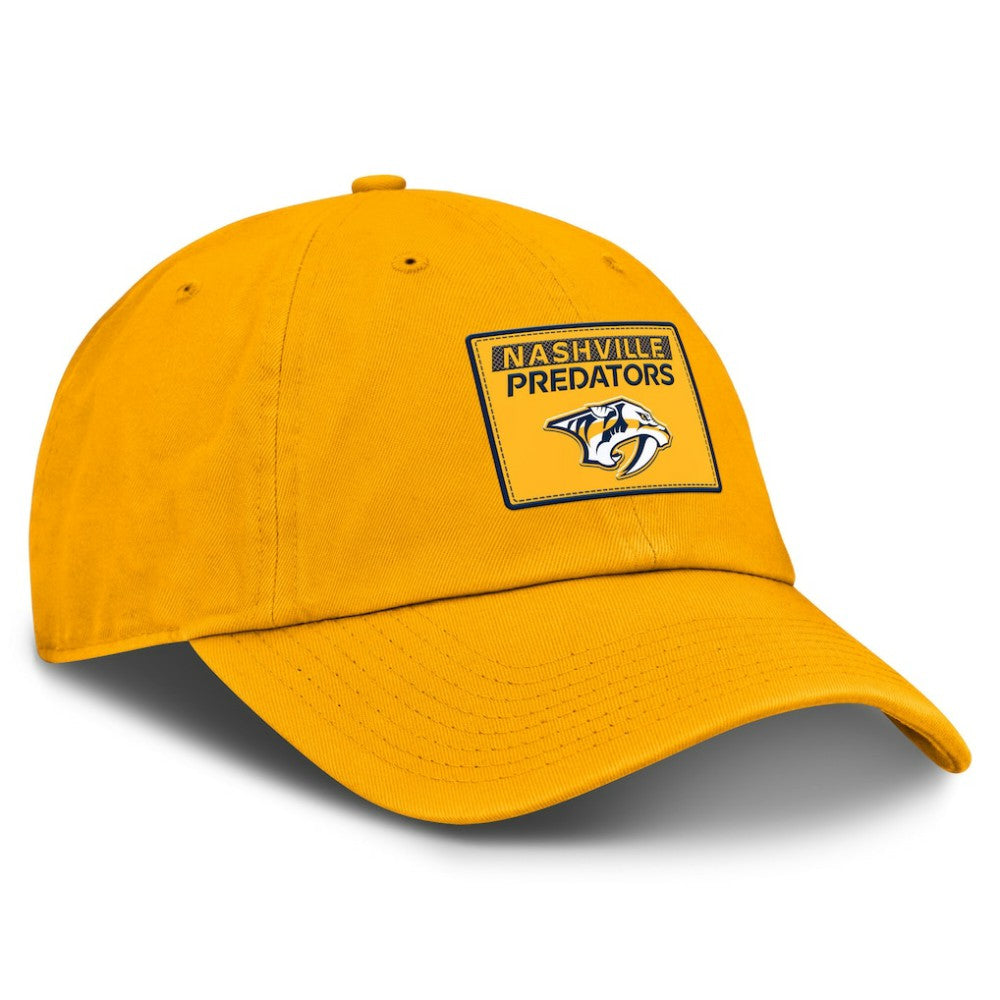 Nashville Predators Fanatics Authentic Pro Prime Adjustable Hat - Gold | Fanatics Clearance