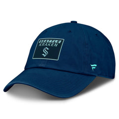 Seattle Kraken Fanatics Authentic Pro Prime Adjustable Hat - Deep Sea Blue | Fanatics Clearance