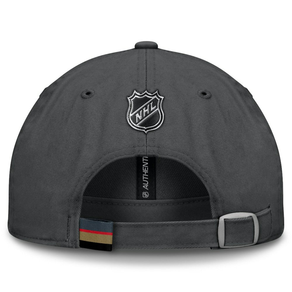 Vegas Golden Knights Fanatics Authentic Pro Prime Adjustable Hat - Gray | Fanatics near me