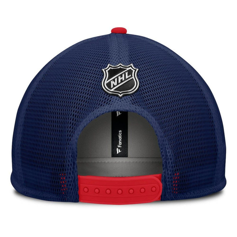 New York Rangers Fanatics Authentic Pro Hometown Rink Foam Trucker Snapback Hat - Navy/Red | Fanatics Clearance