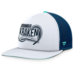 Seattle Kraken Fanatics Authentic Pro Hometown Rink Foam Trucker Snapback Hat - White/Deep Sea Blue | Fanatics near me