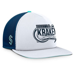 Seattle Kraken Fanatics Authentic Pro Hometown Rink Foam Trucker Snapback Hat - White/Deep Sea Blue | Fanatics near me
