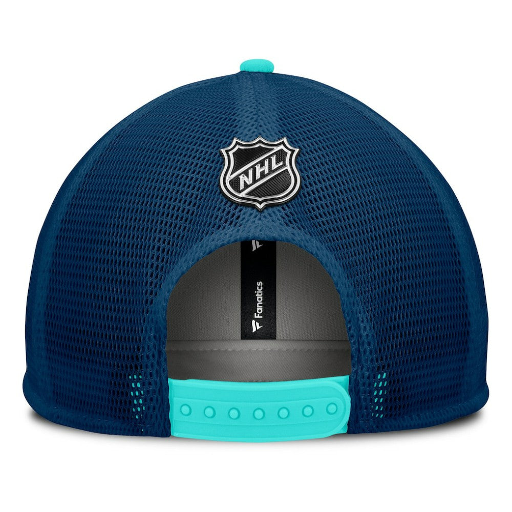 Seattle Kraken Fanatics Authentic Pro Hometown Rink Foam Trucker Snapback Hat - White/Deep Sea Blue | Fanatics near me