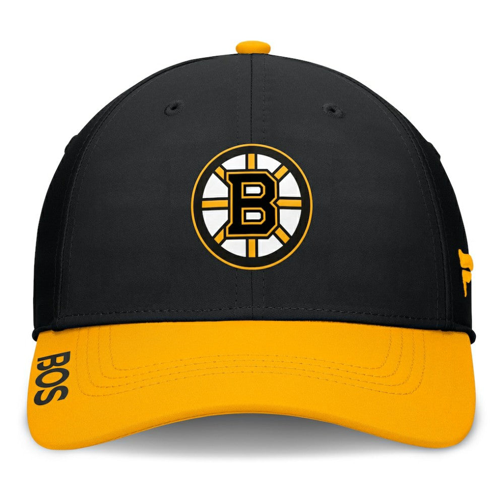 Boston Bruins Fanatics Authentic Pro Rink Flex Hat - Black/Gold | Fanatics Clearance