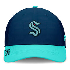 Seattle Kraken Fanatics Authentic Pro Rink Flex Hat - Deep Sea Blue/Light Blue | Fanatics on sale