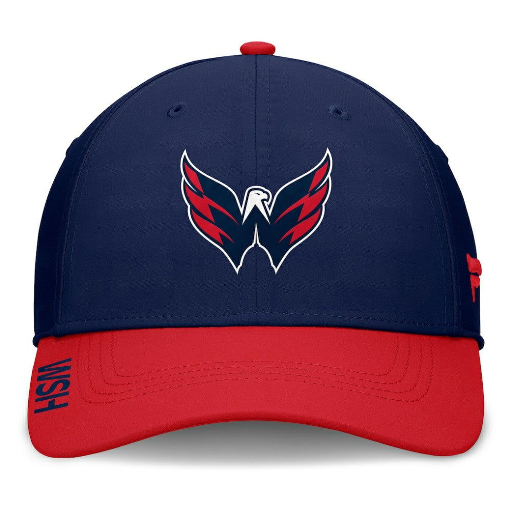 Washington Capitals Fanatics Authentic Pro Rink Flex Hat - Navy/Red | Fanatics online