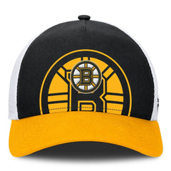 Boston Bruins Fanatics Authentic Pro A-Frame Rink Adjustable Hat - Black/Gold | Fanatics Clearance