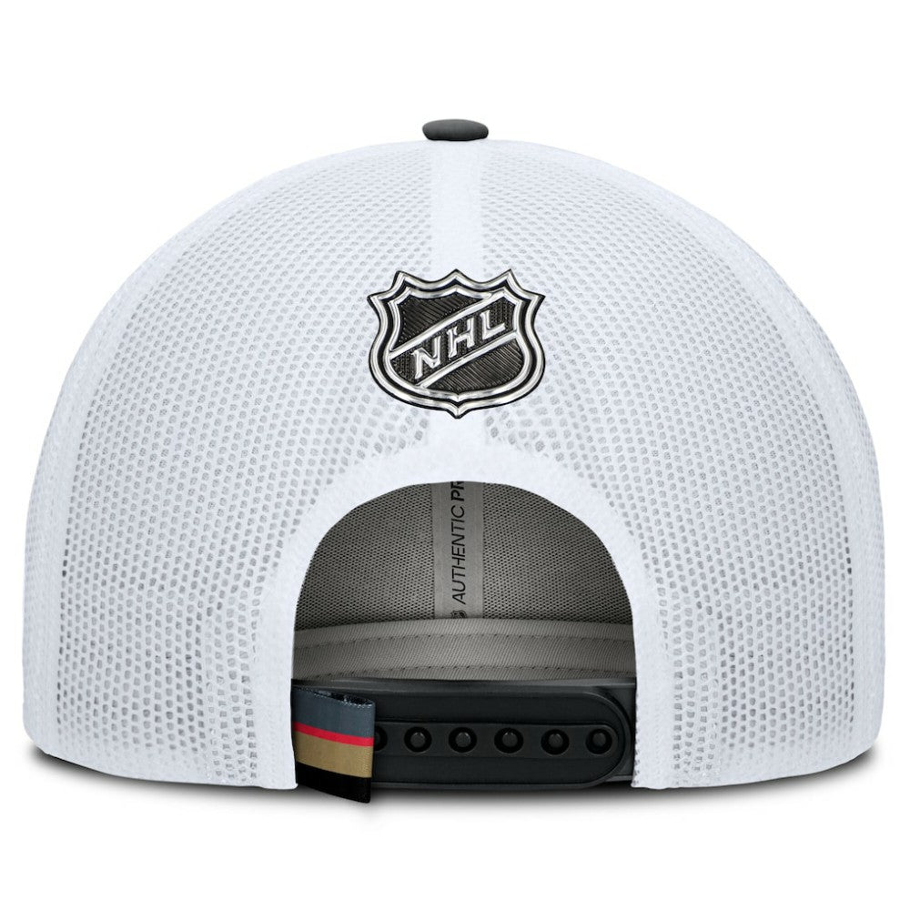 Vegas Golden Knights Fanatics Authentic Pro Rink Trucker Hat - Black/White | Fanatics near me