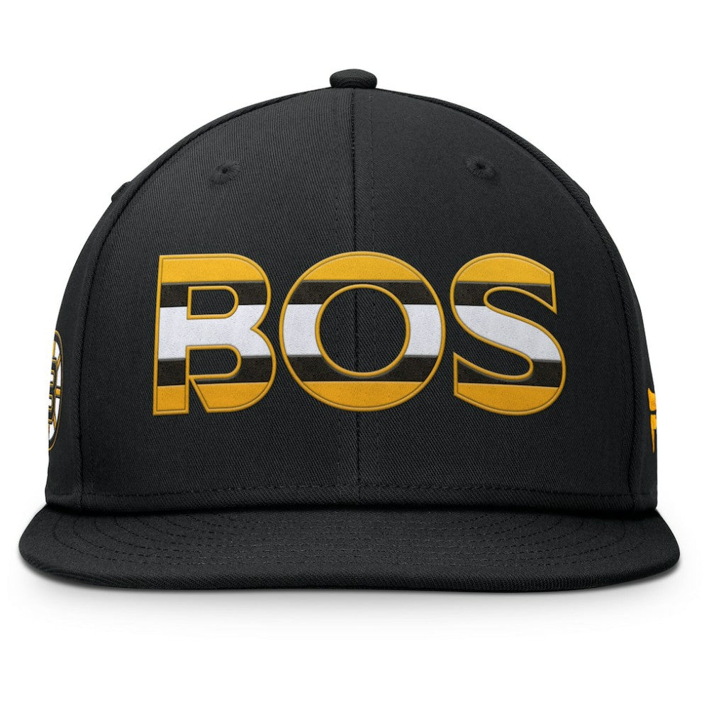 Boston Bruins Fanatics Authentic Pro Rink Snapback Hat - Black | Fanatics online