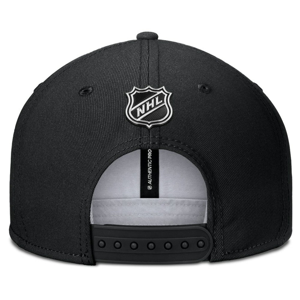 New Jersey Devils Fanatics Authentic Pro Rink Snapback Hat - Black | Fanatics Lifestyle