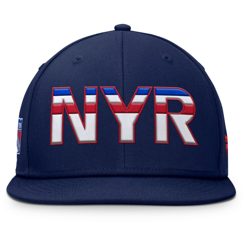 New York Rangers Fanatics Authentic Pro Rink Snapback Hat - Navy | Fanatics online
