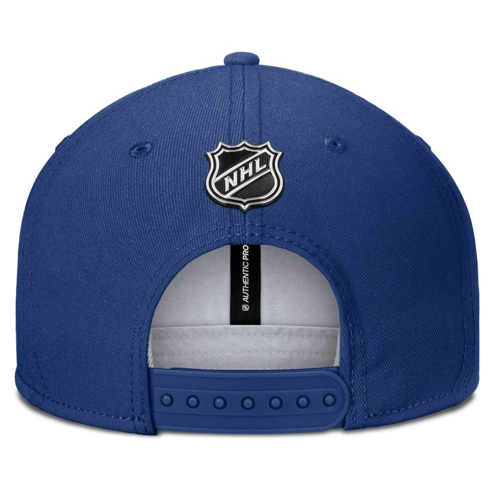 Toronto Maple Leafs Fanatics Authentic Pro Rink Snapback Hat - Blue | Fanatics online