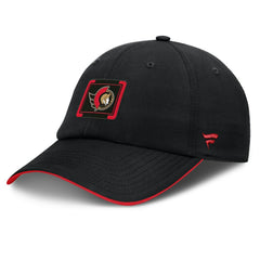 Ottawa Senators Fanatics Authentic Pro Ripstop Adjustable Hat - Black/Red | Fanatics Clearance