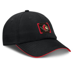 Ottawa Senators Fanatics Authentic Pro Ripstop Adjustable Hat - Black/Red | Fanatics Clearance