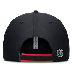 Ottawa Senators Fanatics Authentic Pro Ripstop Adjustable Hat - Black/Red | Fanatics Clearance