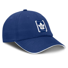 Toronto Maple Leafs Fanatics Authentic Pro Ripstop Adjustable Hat - Blue/White | Fanatics Lifestyle