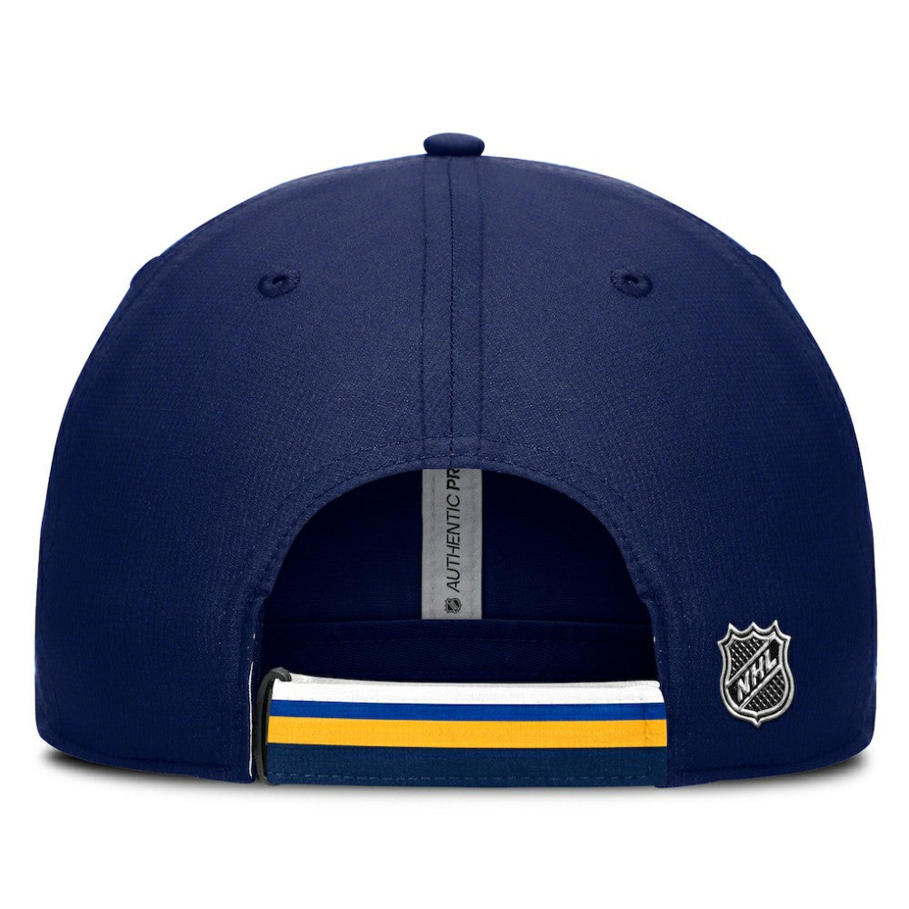 St. Louis Blues Fanatics Authentic Pro Ripstop Adjustable Hat - Navy/Gold | Fanatics on sale