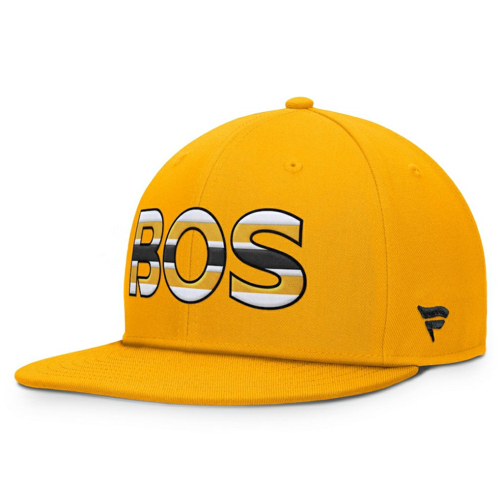 Boston Bruins Fanatics Authentic Pro Team Rink Snapback Hat - Gold | Fanatics discount