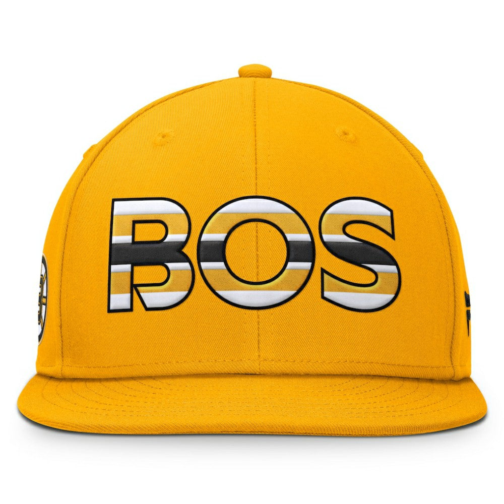 Boston Bruins Fanatics Authentic Pro Team Rink Snapback Hat - Gold | Fanatics discount