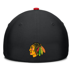 Chicago Blackhawks Fanatics Authentic Pro Rink Team Code Flex Hat - Black/Red | Fanatics on sale