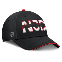 New Jersey Devils Fanatics Authentic Pro Rink Team Code Flex Hat - Black/Red | Fanatics on sale