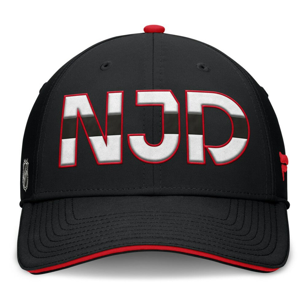 New Jersey Devils Fanatics Authentic Pro Rink Team Code Flex Hat - Black/Red | Fanatics on sale