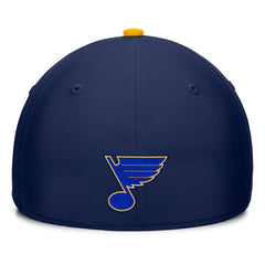 St. Louis Blues Fanatics Authentic Pro Rink Team Code Flex Hat - Navy/Gold | Fanatics discount