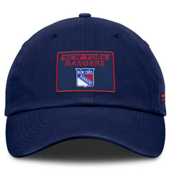New York Rangers Fanatics Women's Authentic Pro Rink Adjustable Hat - Navy | Fanatics Lifestyle