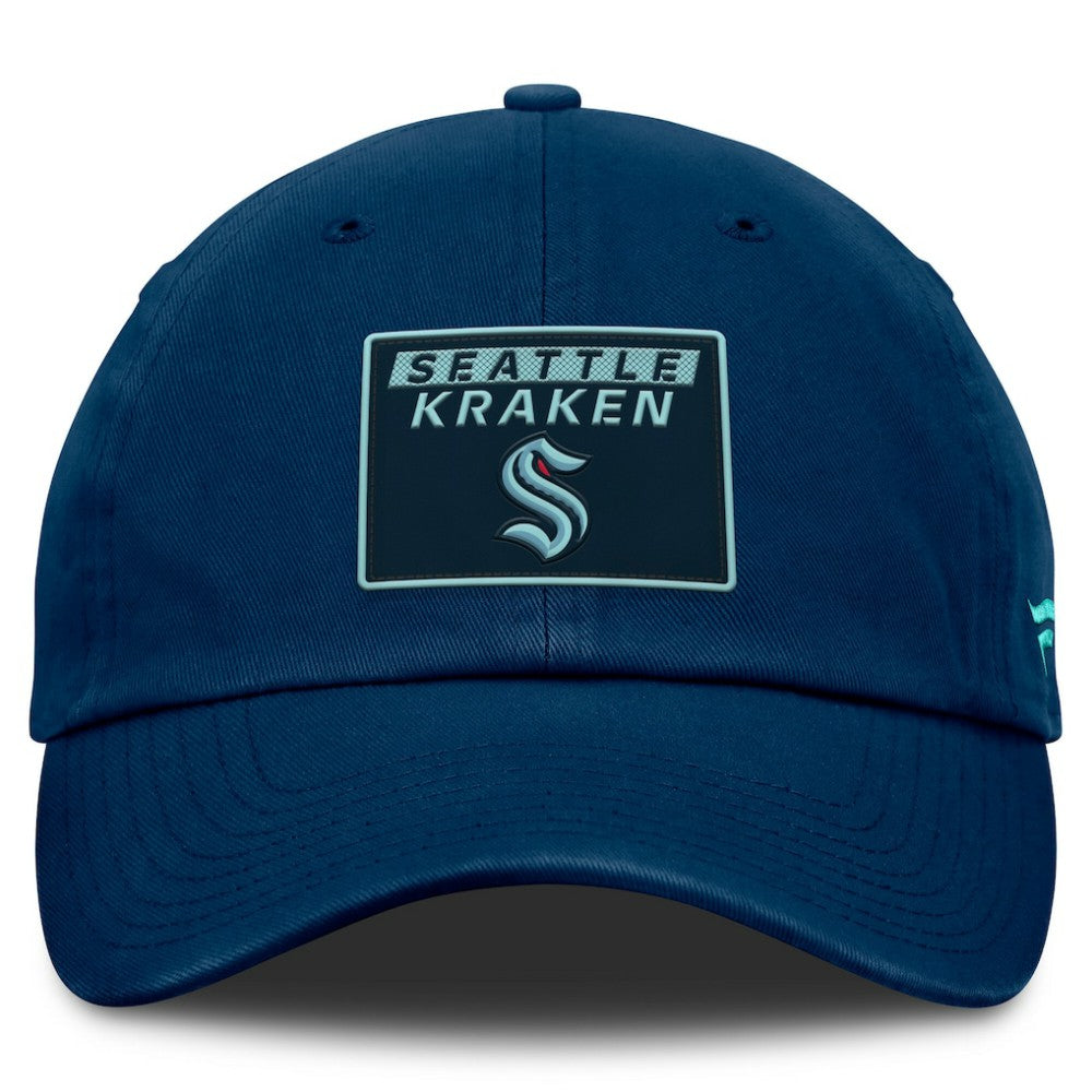 Seattle Kraken Fanatics Women's Authentic Pro Rink Adjustable Hat - Deep Sea Blue | Fanatics discount