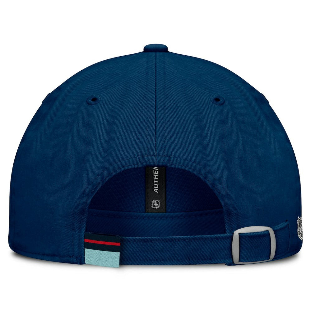 Seattle Kraken Fanatics Women's Authentic Pro Rink Adjustable Hat - Deep Sea Blue | Fanatics discount