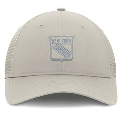New York Rangers Fanatics Women's Authentic Pro Road Trucker Adjustable Hat - Tan | Fanatics Clearance