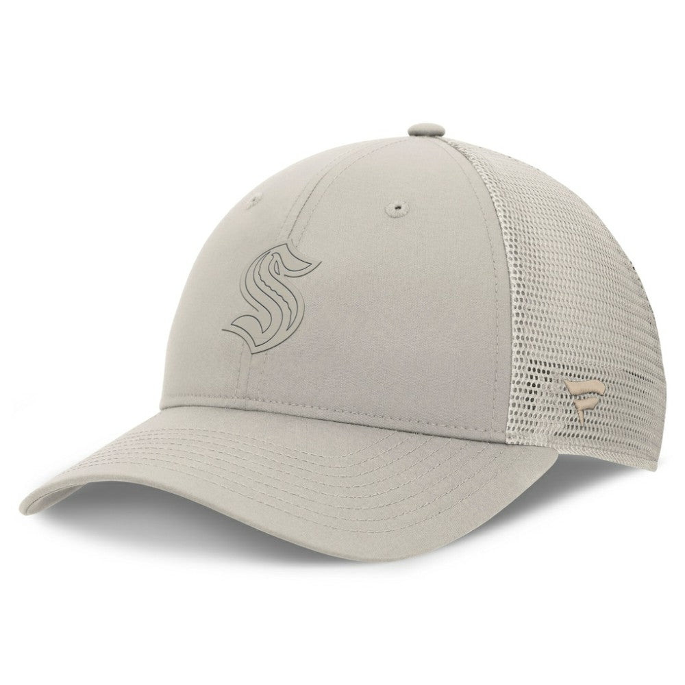 Seattle Kraken Fanatics Women's Authentic Pro Road Trucker Adjustable Hat - Tan | Fanatics near me