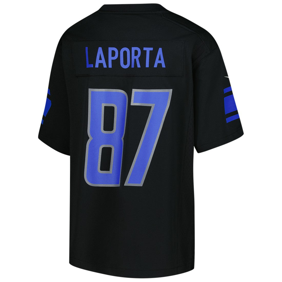 Sam LaPorta Detroit Lions Youth Game Jersey - Black - Nike