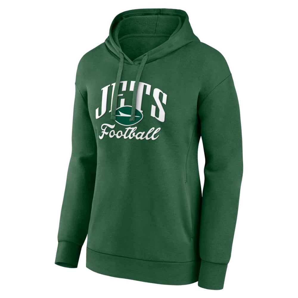 New York Jets Women's Victory Script Pullover Hoodie - Green - Fanatics