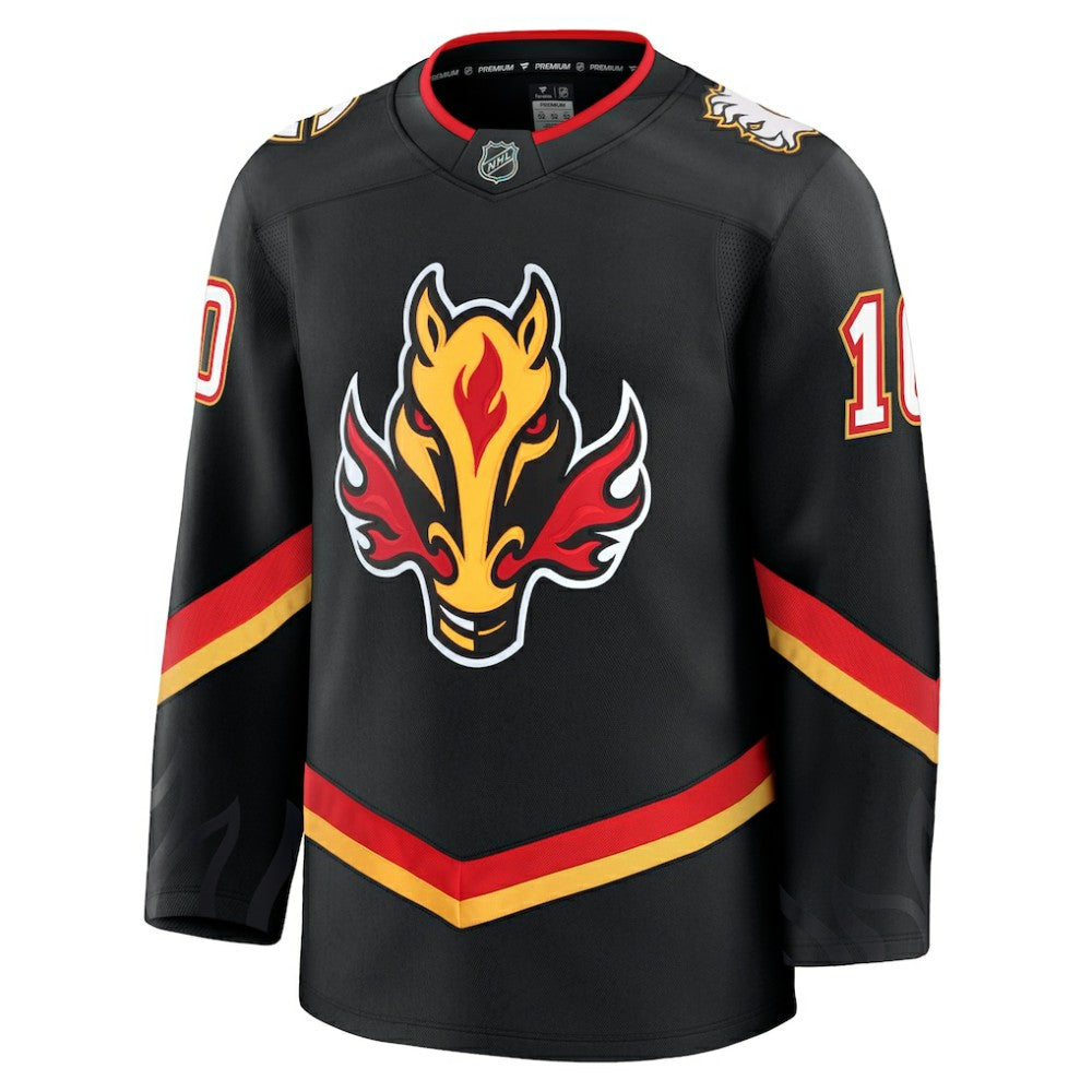 Jonathan Huberdeau Calgary Flames Fanatics Alternate Premium Jersey - Black | Fanatics near me