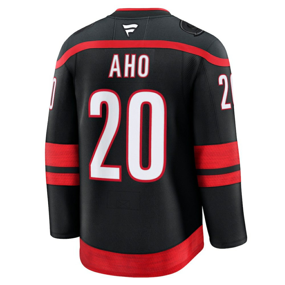 Sebastian Aho Carolina Hurricanes Fanatics Home Premium Jersey - Black | Fanatics sale