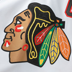 Connor Bedard Chicago Blackhawks Fanatics Away Premium Jersey - White | Fanatics on sale