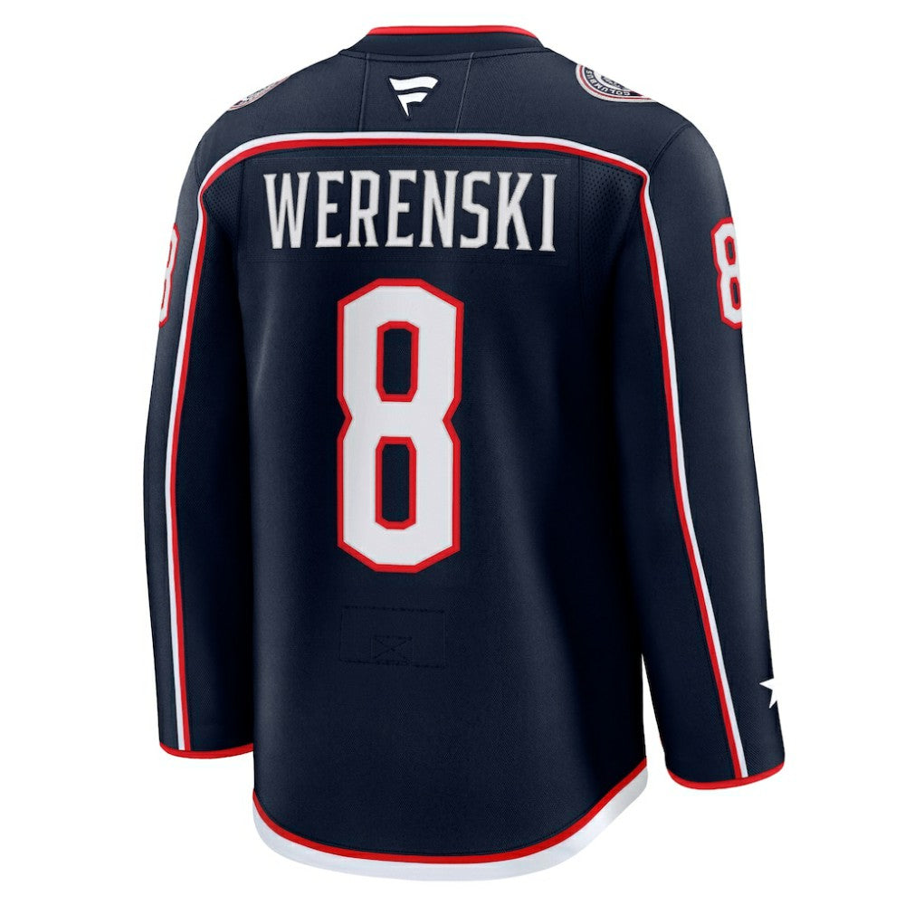 Zach Werenski Columbus Blue Jackets Fanatics Home Premium Jersey - Navy | Fanatics on sale