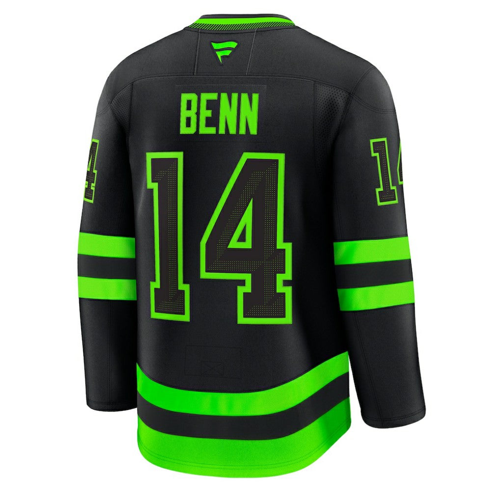Jamie Benn Dallas Stars Fanatics Alternate Premium Jersey - Black | Fanatics Lifestyle