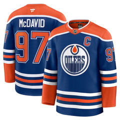 Connor McDavid Edmonton Oilers Fanatics Home Premium Jersey - Royal | Fanatics on sale