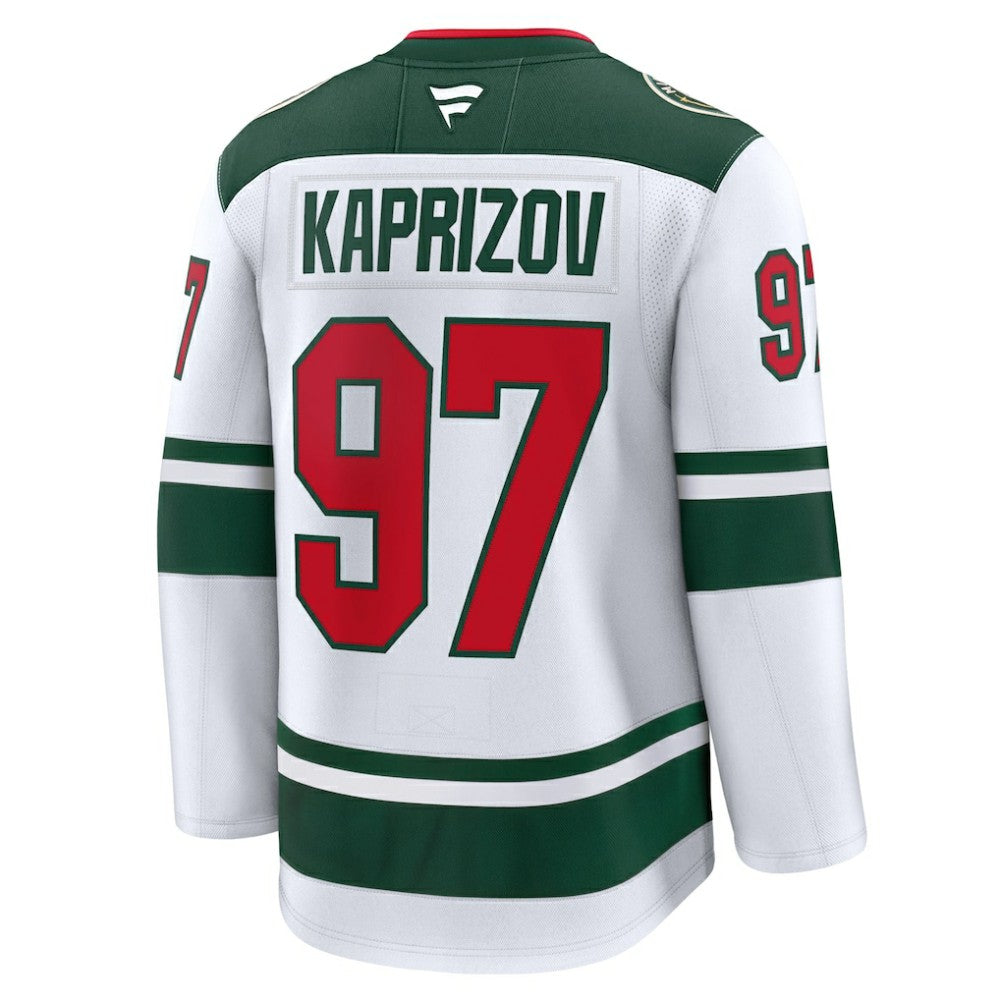 Kirill Kaprizov Minnesota Wild Fanatics Away Premium Jersey - White | Fanatics on sale