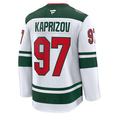 Kirill Kaprizov Minnesota Wild Fanatics Away Premium Jersey - White | Fanatics on sale