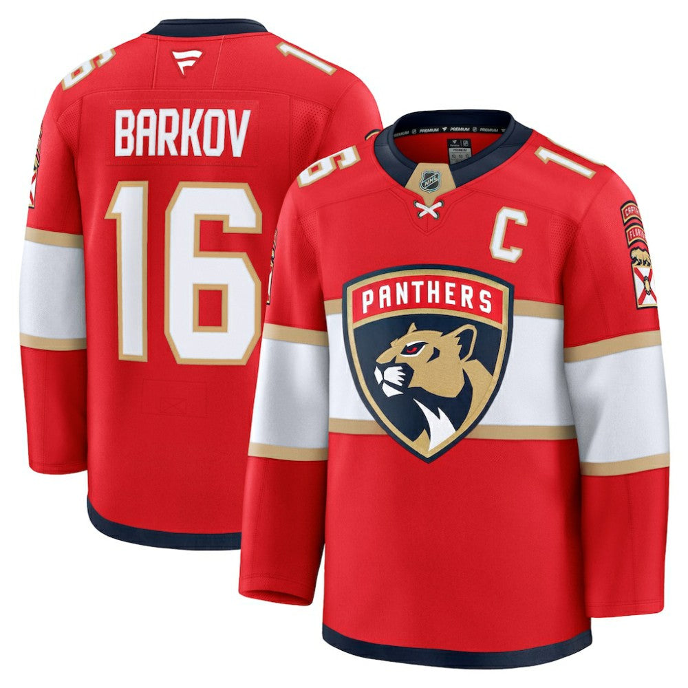 Aleksander Barkov Florida Panthers Fanatics Home Premium Jersey - Red | Fanatics on sale