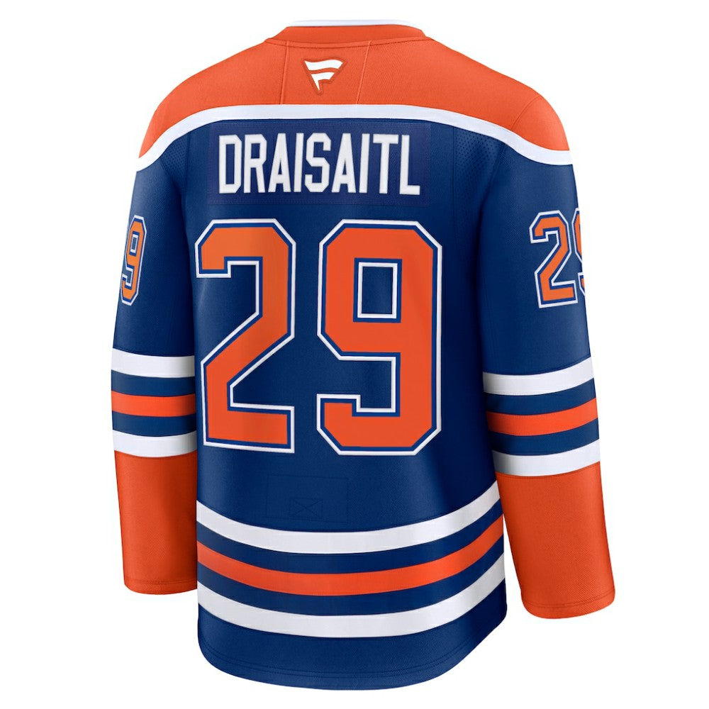 Leon Draisaitl Edmonton Oilers Fanatics Home Premium Jersey - Royal | Fanatics discount