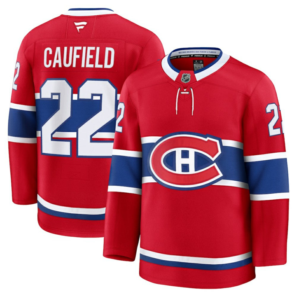 Cole Caufield Montreal Canadiens Fanatics Home Premium Jersey - Red | Fanatics discount